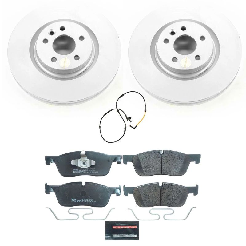 PowerStop Power Stop 18-19 Jaguar E-Pace Front Euro-Stop Brake Kit