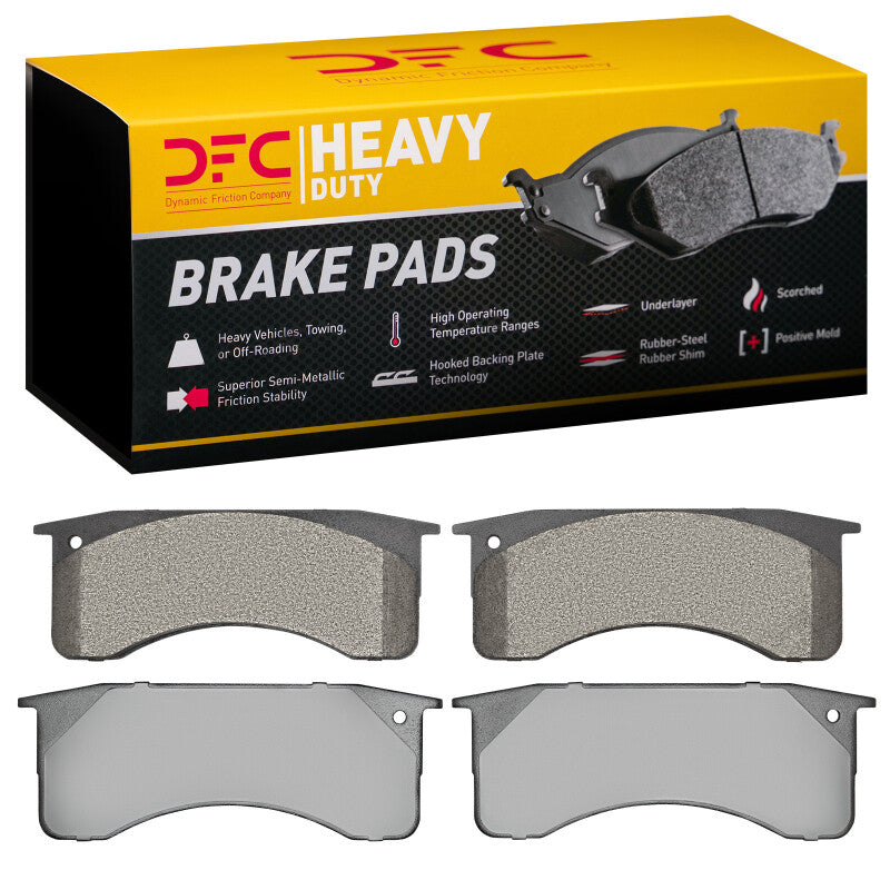 DFC 91-24 Blue Bird ALL American FE (Hydro Disc Brakes) Rear/Front Heavy Duty Pads - Semi Metallic
