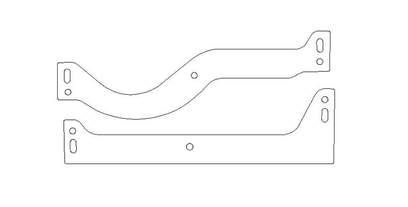 Cometic Gasket Cometic Chrysler LA V8 .060in Fiber Intake Rail Gasket Kit