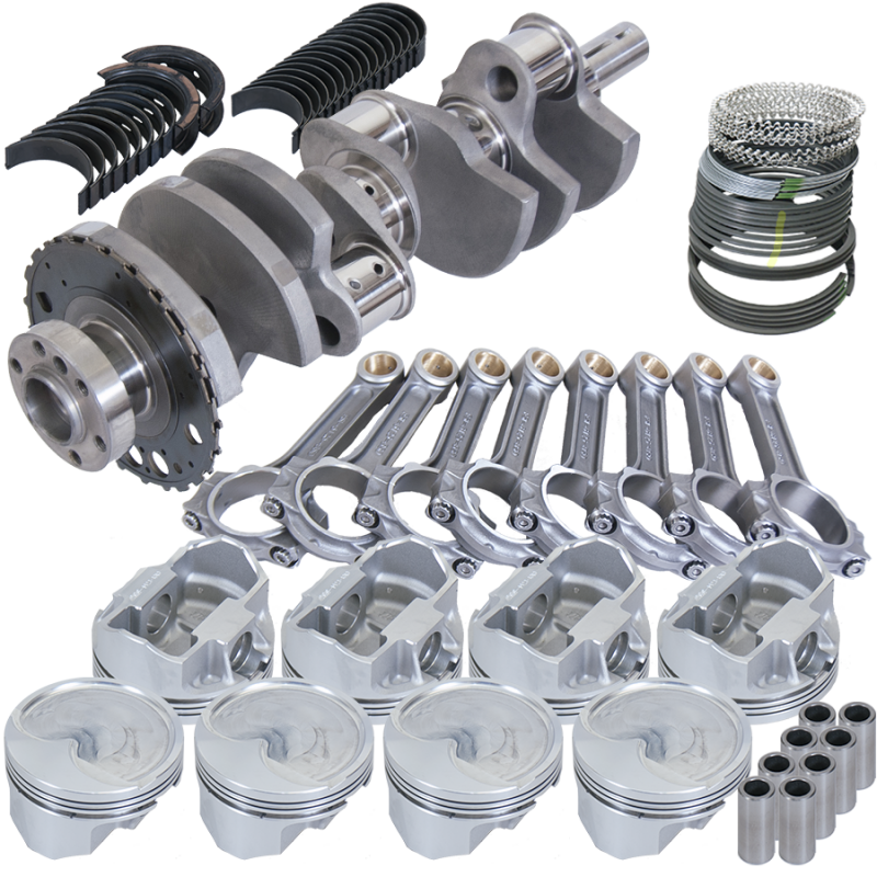 Eagle Chevy LS2 4.000in Crank 24 Tth Reluctor 6.125in I-Beam Rods 4.010in Pistons Rotating Assembly