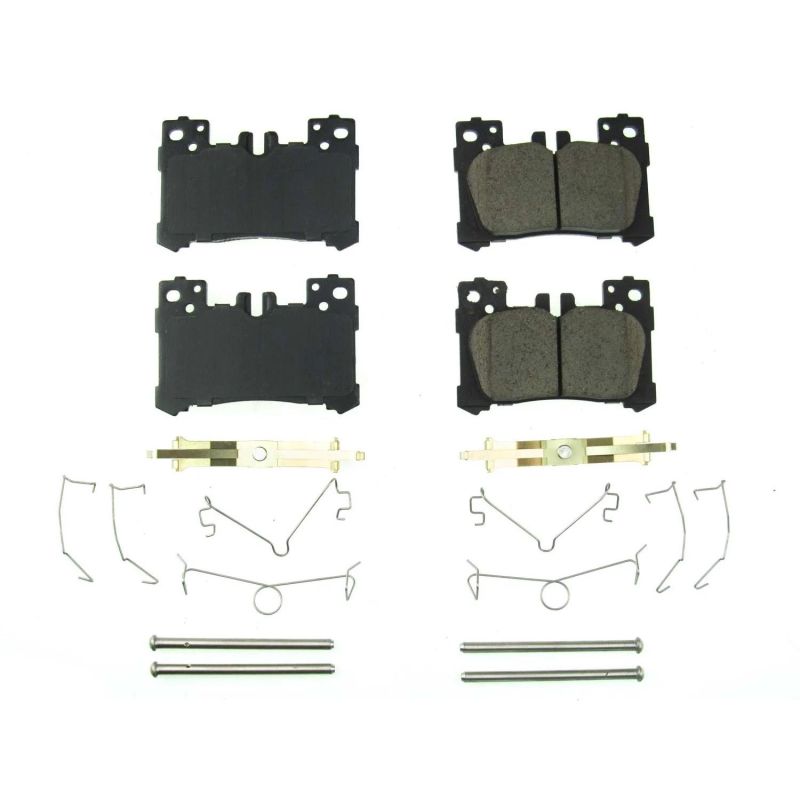 PowerStop Power Stop 2018 Lexus LC500 Rear Z17 Evolution Ceramic Brake Pads w/Hardware