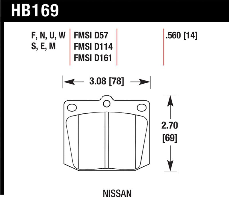 Hawk Performance Hawk HPS Street Brake Pads