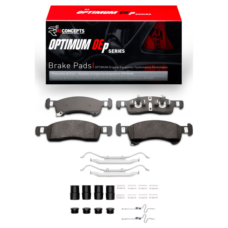 R1 Concepts R1 02-06 Ford Expedition Front Optimum OE Pads & Hardware Kit