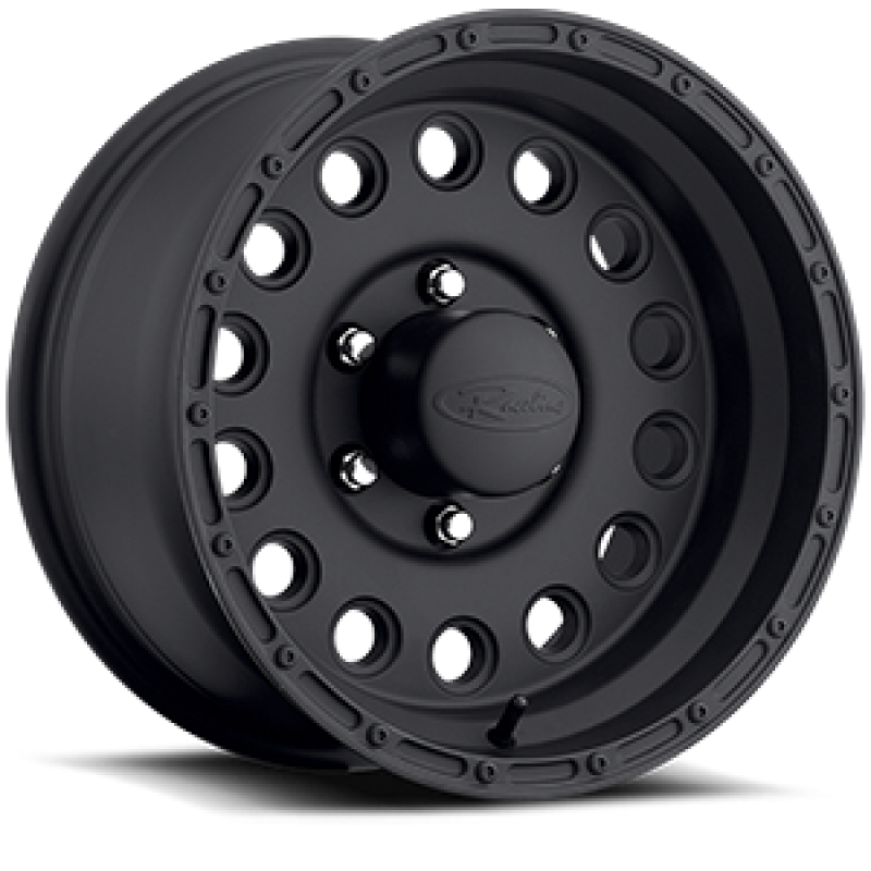 Raceline 887B Rock Crusher 16x8in / 8x170 BP / -20mm Offset / 130.81mm Bore - Satin Black Wheel