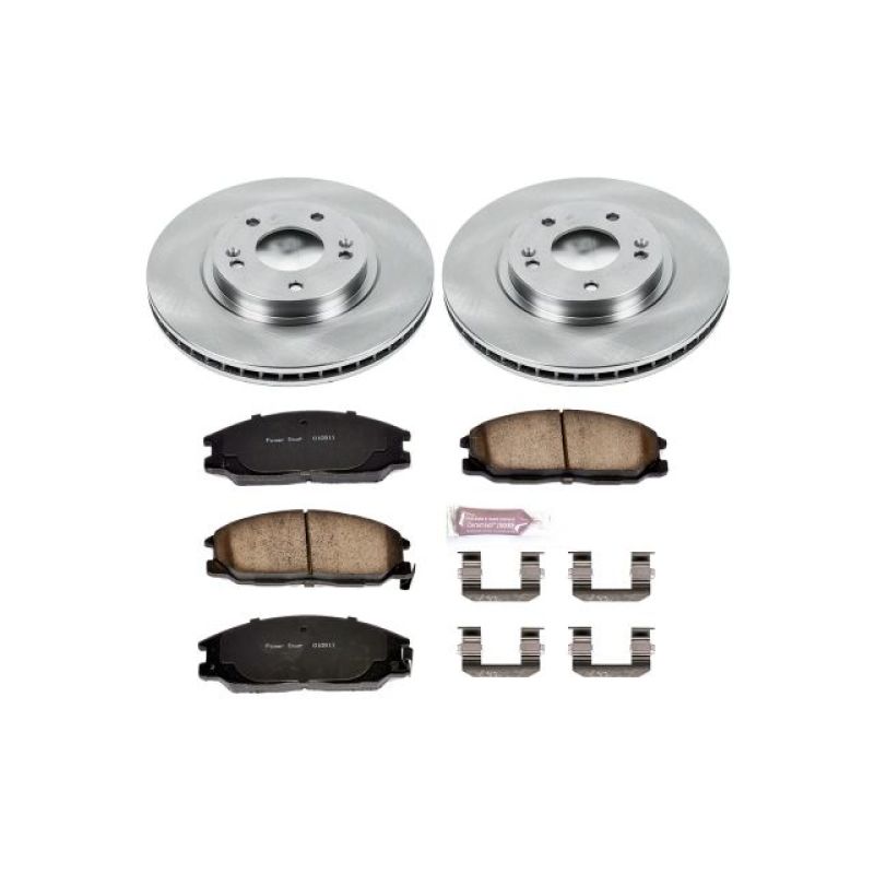 PowerStop Power Stop 01-06 Hyundai Santa Fe Front Autospecialty Brake Kit
