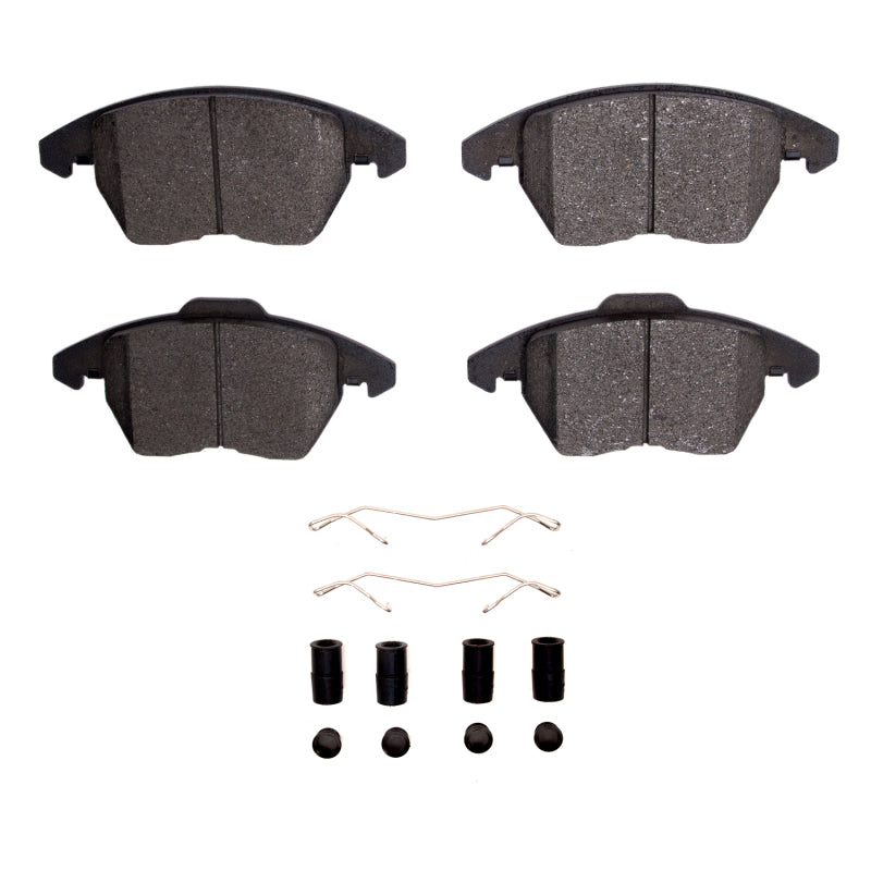 DFC 11-15 Peugeot RCZ (Mexico) Front 3000 Semi-Metallic Brake Pads and Hardware Kit