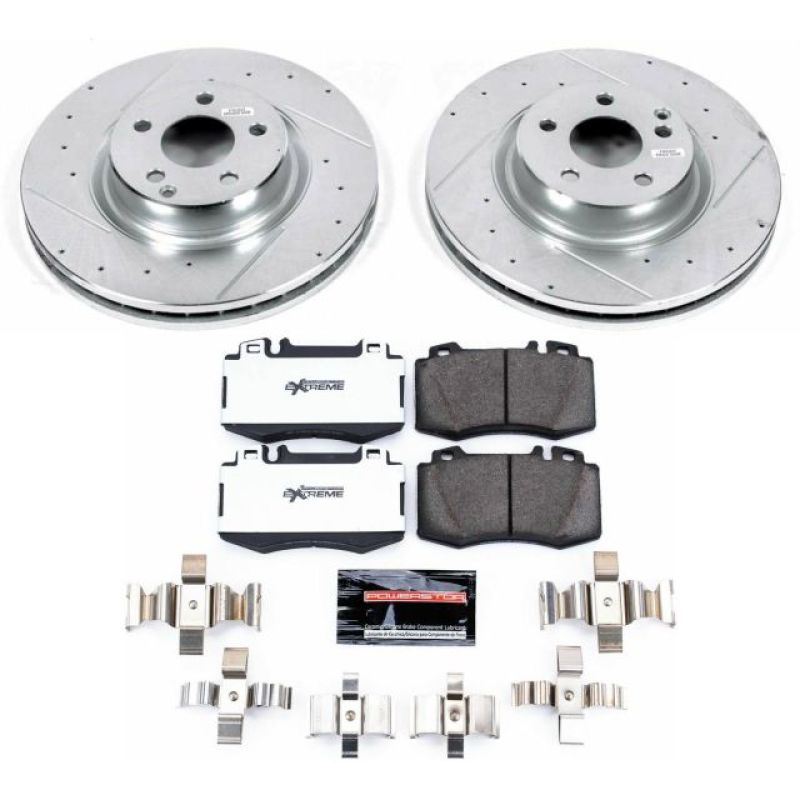 PowerStop Power Stop 2006 Mercedes-Benz CLS500 Front Z26 Street Warrior Brake Kit