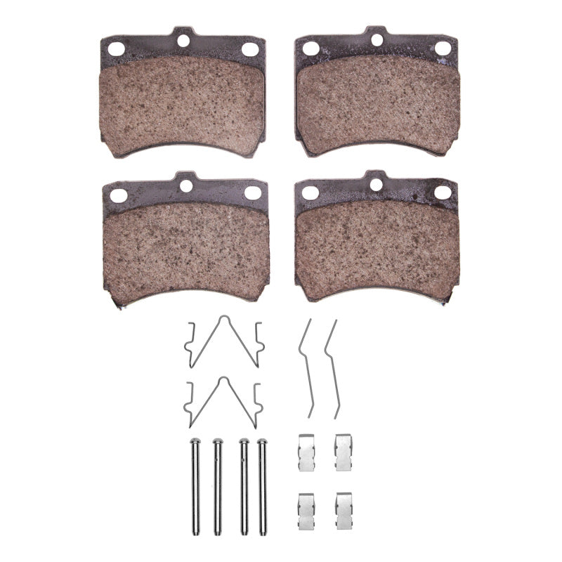 R1 Concepts R1 88-93 Ford Festiva Front Optimum OE Pads & Hardware Kit