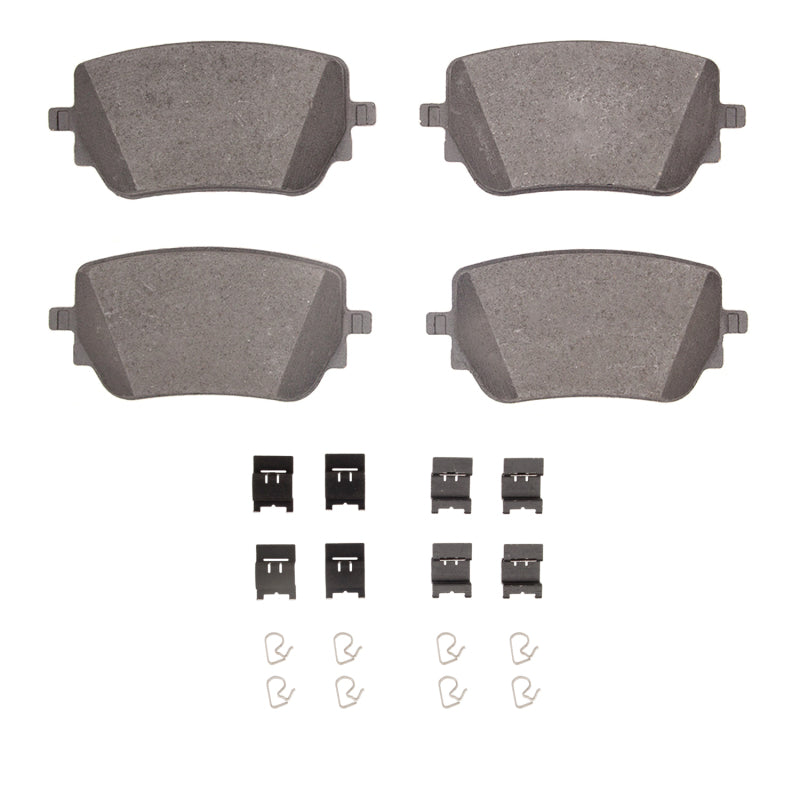 DFC 20-25 Mercedes-Benz EQB 300 Rear 5000 Advanced Low Metallic Brake Pads and Hardware Kit