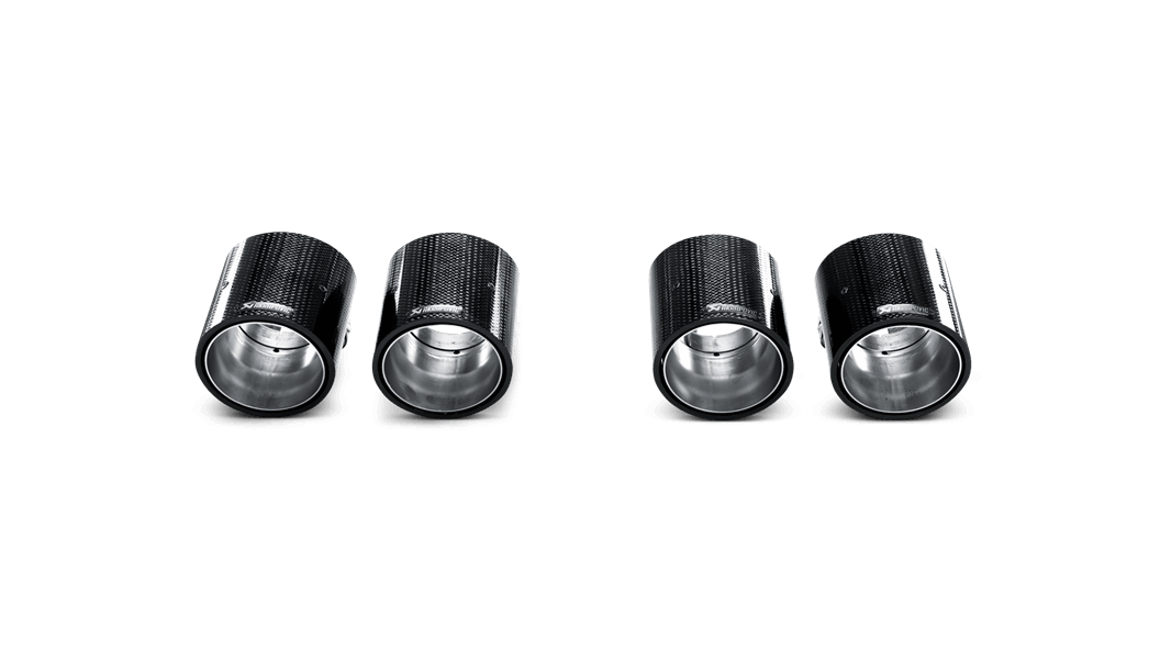 Akrapovic BMW E90 E92 E93 M3 Carbon Tail Pipe Set