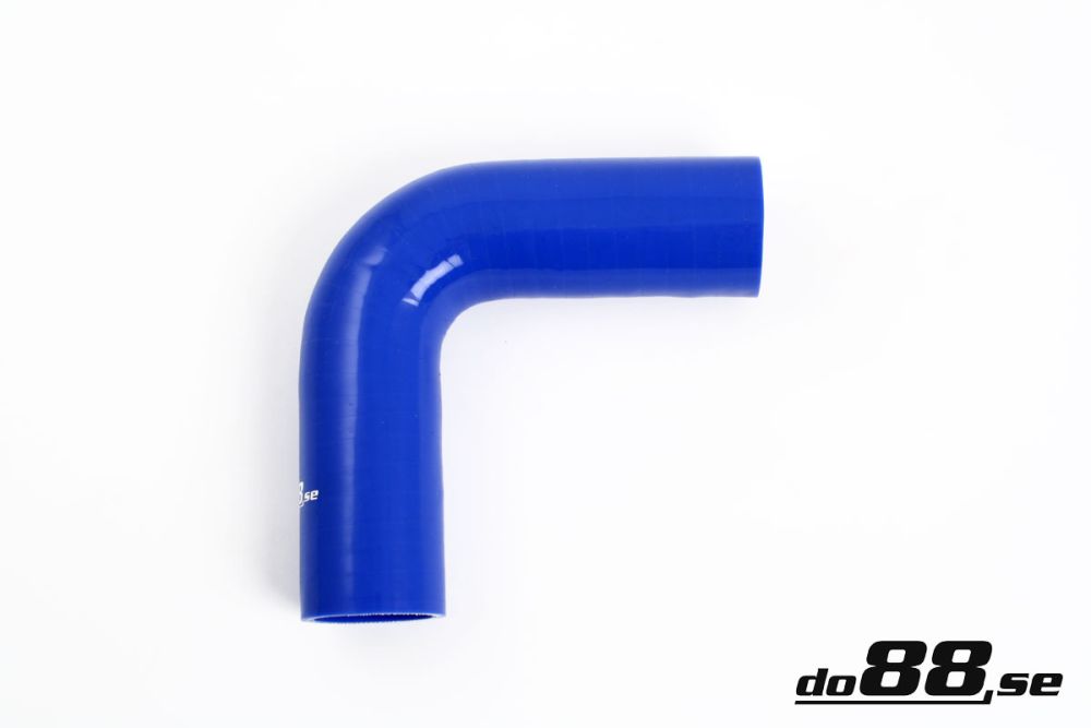 DO88 B90G28 Silicone Hose Blue 90 degree 1,125'' (28mm)
