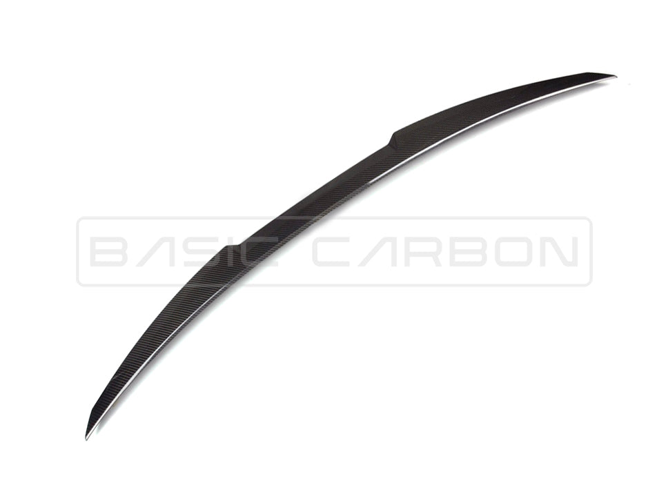 Basic Carbon BMW F83 M4 M Performance Style Pre-Preg Carbon Rear Spoiler -