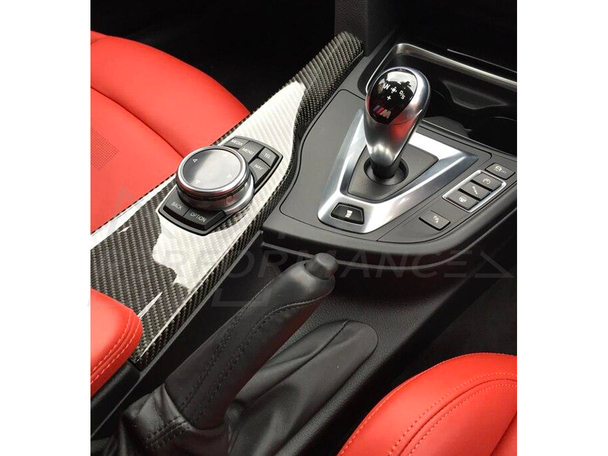 Genuine BMW F80 F82 Carbon Fibre Interior Centre Console Trim (M3 & M4) -
