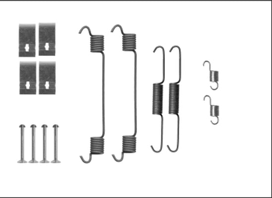 TEXTAR 97041700 Brake Shoes Accessory Kit