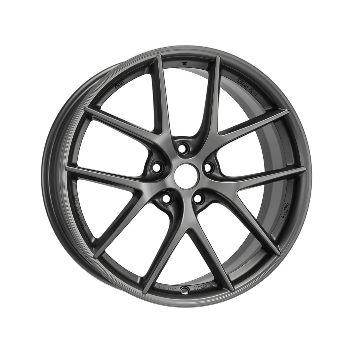 BBS CI-R Unlimited alloy wheel in Platinum Grey - 9x20 PCD5x117.5 Offset59
