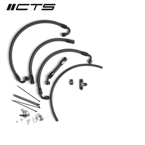 CTS Turbo CTS-CC-MK5-250coversion MK5 FSI Catch Can Conversion kit for Billet Valve Cover