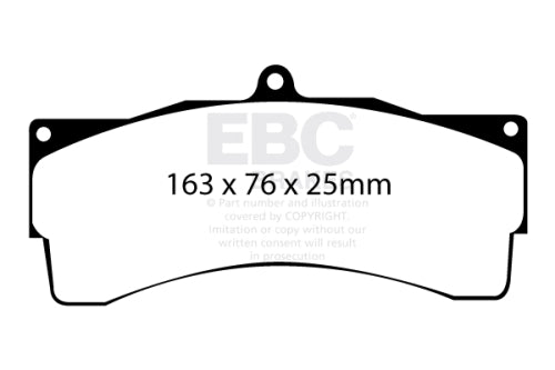 EBC DP8033RP1 AP Racing Racing Brake Pads