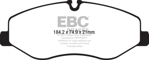 EBC DP42223R Mercedes-Benz Yellowstuff Brake Pads