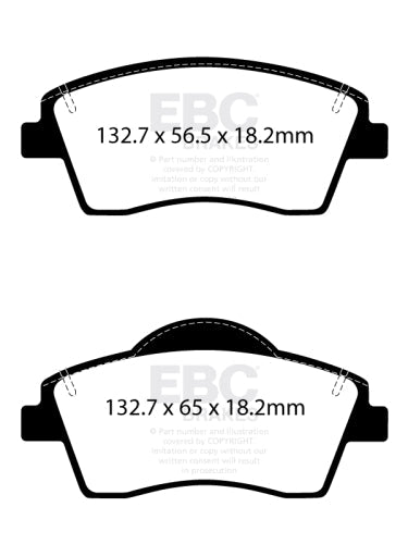 EBC DPX2429 Volvo Brake Pads