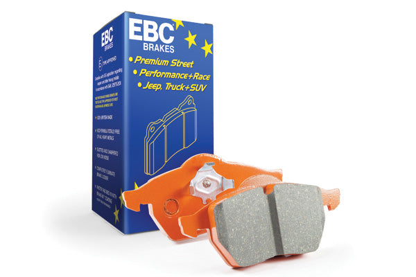 EBC Audi D4 C7 Orangestuff Race Front Brake Pads - Brembo Caliper (A8, S6, S7 & RS7) | Performance Parts Direct US