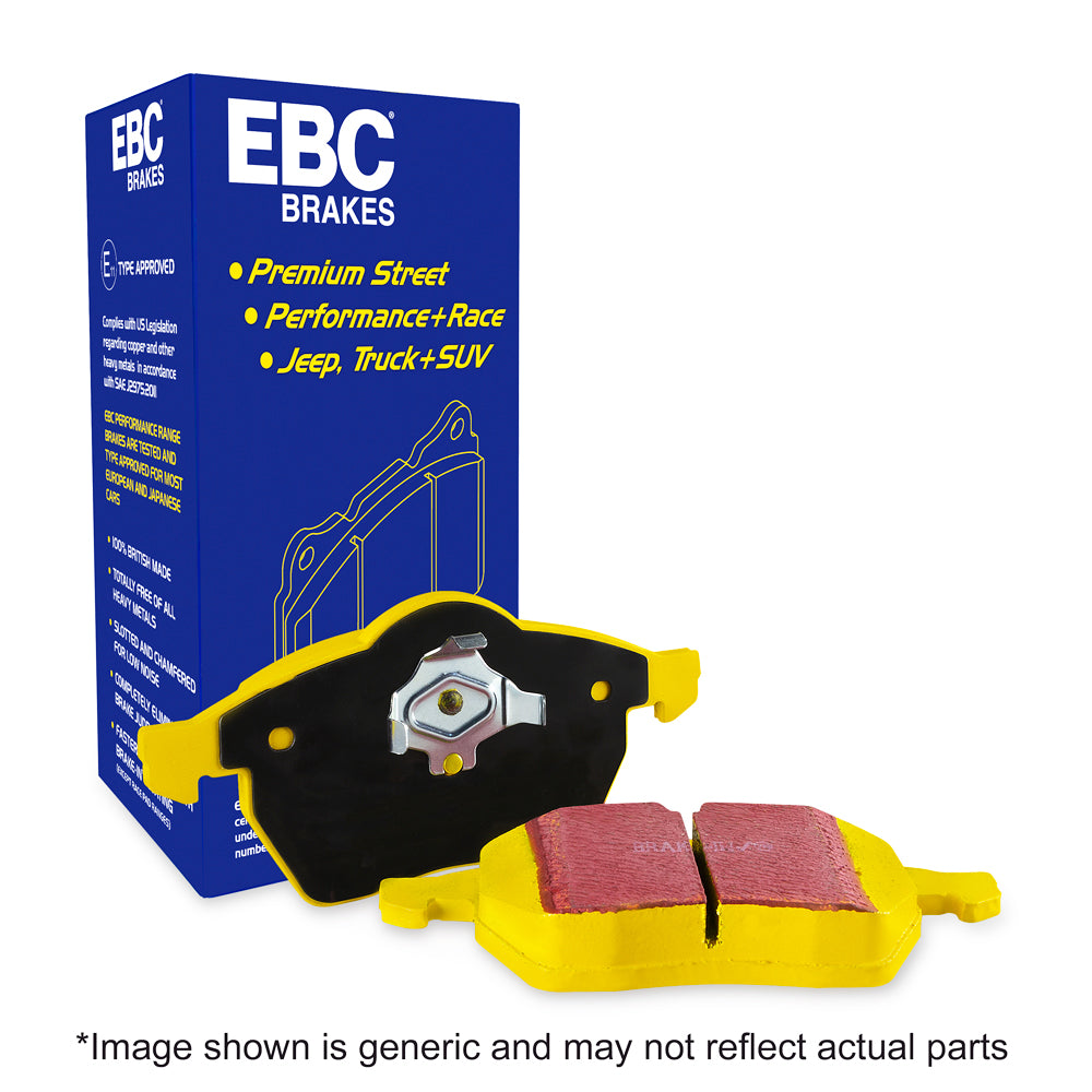 EBC Mercedes-Benz V117 C118 H247 Yellowstuff Street and Track Front Brake Pads (A35 AMG, CLA35 AMG & GLB35 AMG) |