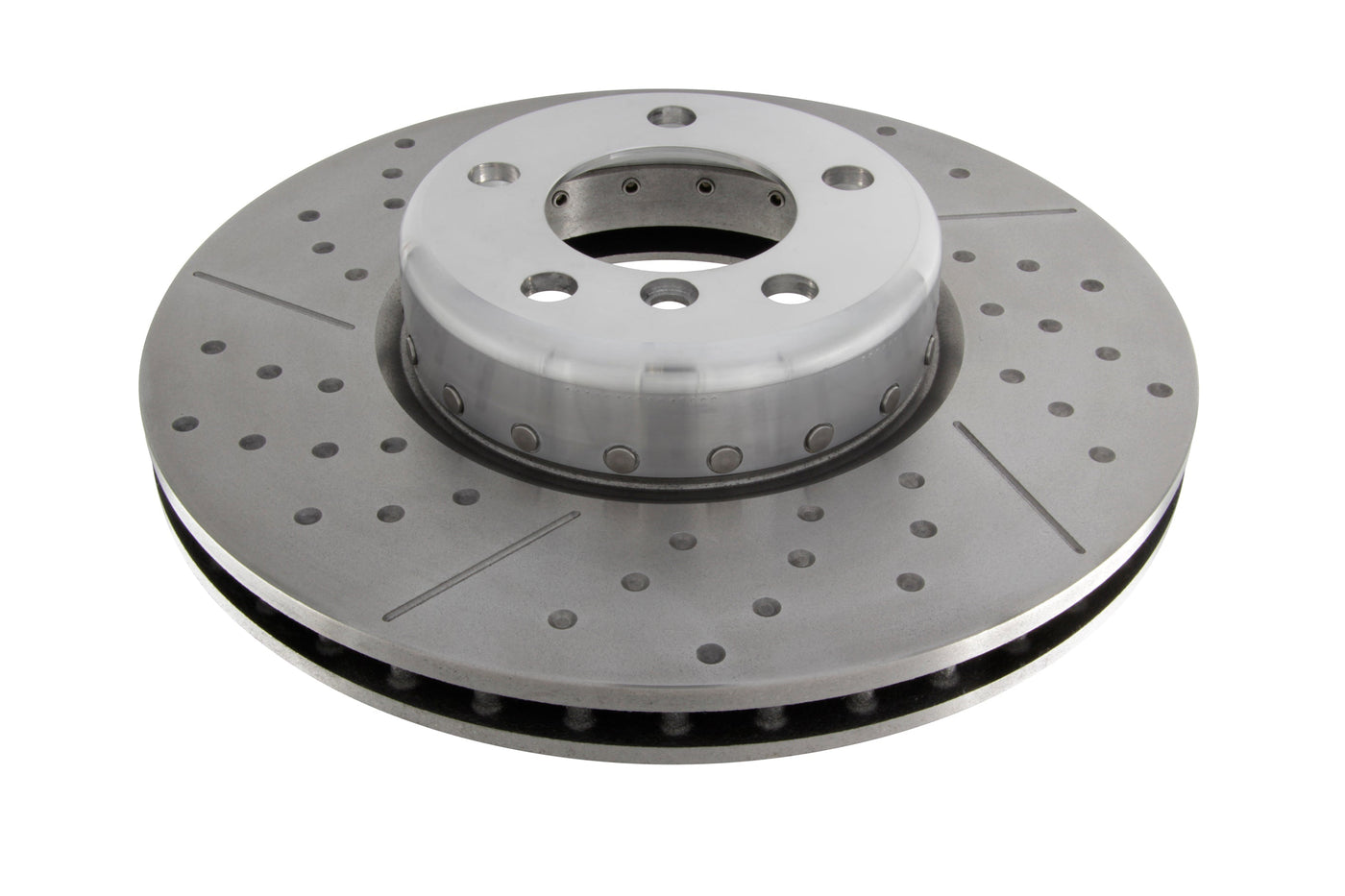 EBC BMW F20 F22 2-Piece Riveted GD Slotted & Dimpled Front Brake Discs (M135i, M140i, M235i & M240i)