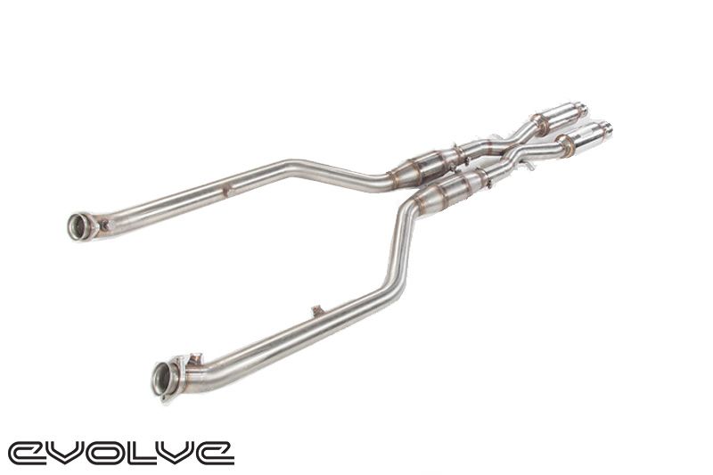 Evolve BMW E90 E92 E93 M3 X Pipe Exhaust