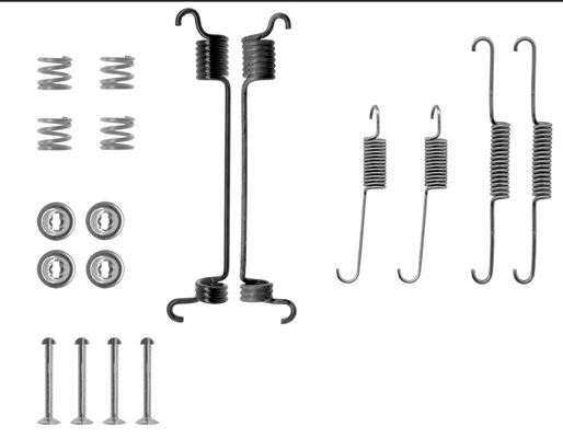 TEXTAR 97011900 Brake Shoes Accessory Kit