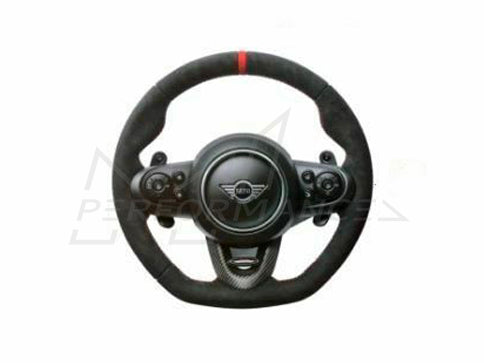 Genuine MINI F54 F55 F57 F60 JCW Pro Alcantara Steering Wheel (Inc. Cooper S & JCW) -