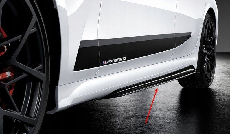 Genuine BMW 3 Series G20 G21 M Performance High-Gloss Black Sill Attachments (Inc. 320i, 330d, 330i & M340ix) -