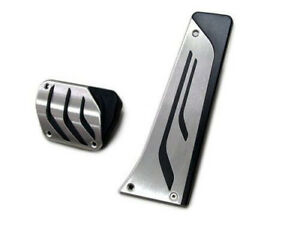 Genuine BMW F10 F30 G11 G20 M Performance Stainless Steel Pedal Cover Set (Inc. 330i, 550i, 750i & X6 50iX) -