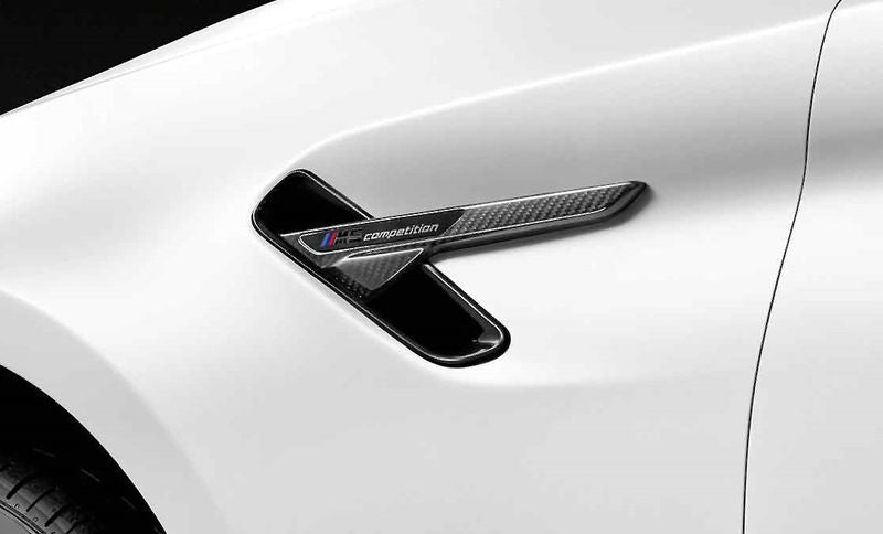 Genuine BMW F90 M5 LCI M Performance Carbon Side Fender Grilles -