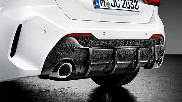 Genuine BMW M Performance F40 Rear Carbon Diffuser (Inc. 118i, 120dx & M135i) -