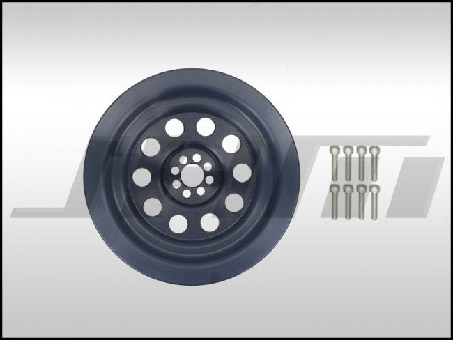 JHM Audi B8 C7 3.0T V6 207mm HD Overdrive Lightweight Supercharger Crank Pulley (Inc. A6, S4, Q5 & SQ5) -