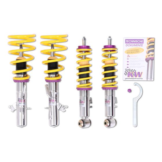KW Audi B8 B8.5 Q5 Street Comfort Coilover kit - Inc. Deactivation For Electronic Damper