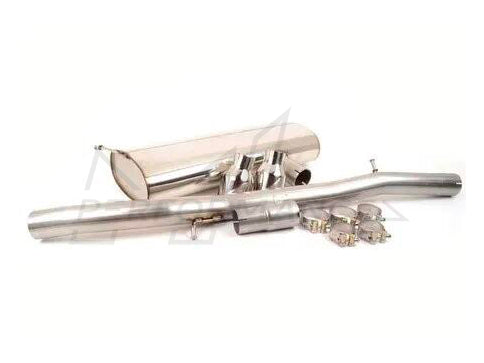 MillTek Audi 8N TT Non-Resonated Cat Back Race Exhaust (225 Model)