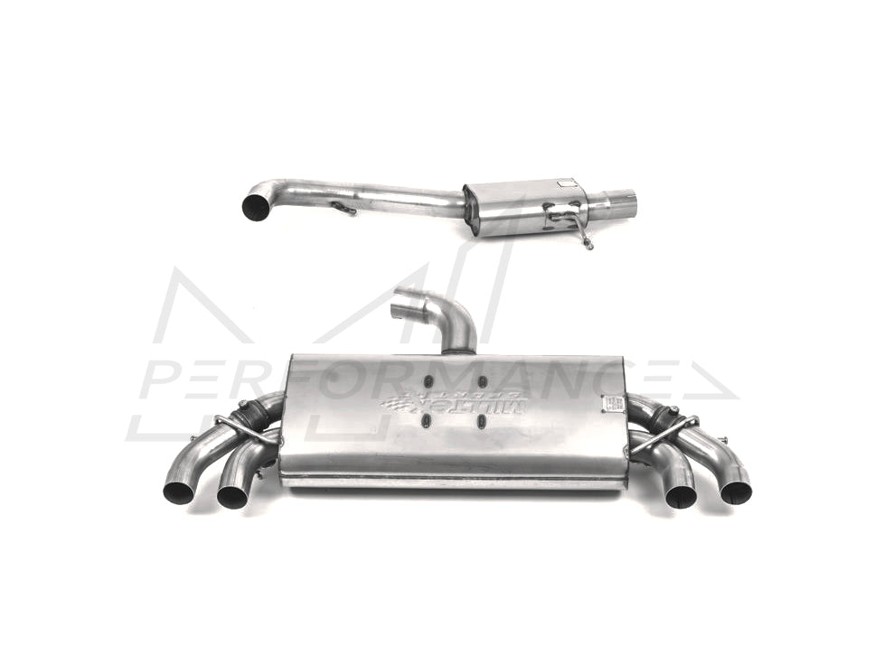 MillTek Audi 8V & 8V.2 S3 Resonated GPF/OPF - Back Exhaust