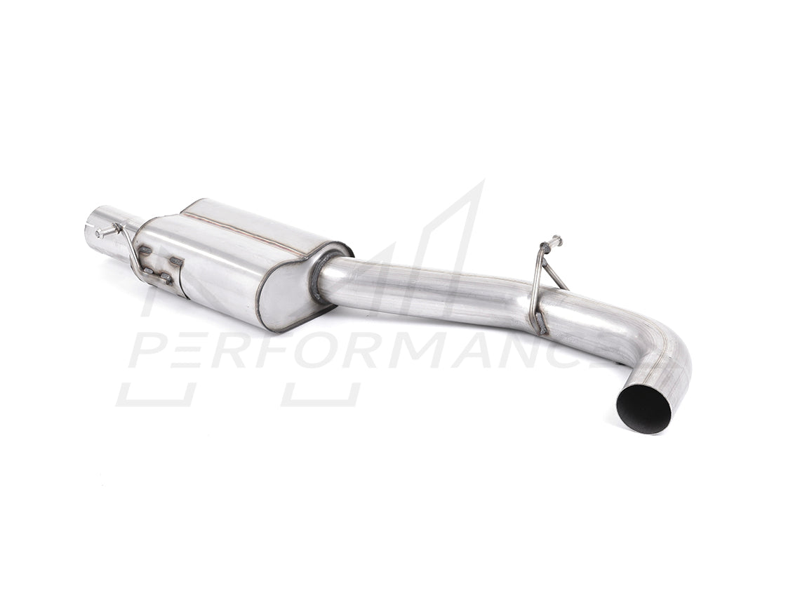 MillTek Audi VW Road+ Centre Silencer (Inc. 8V S3, 8S TTS & MK7, MK7.5 Golf R) -
