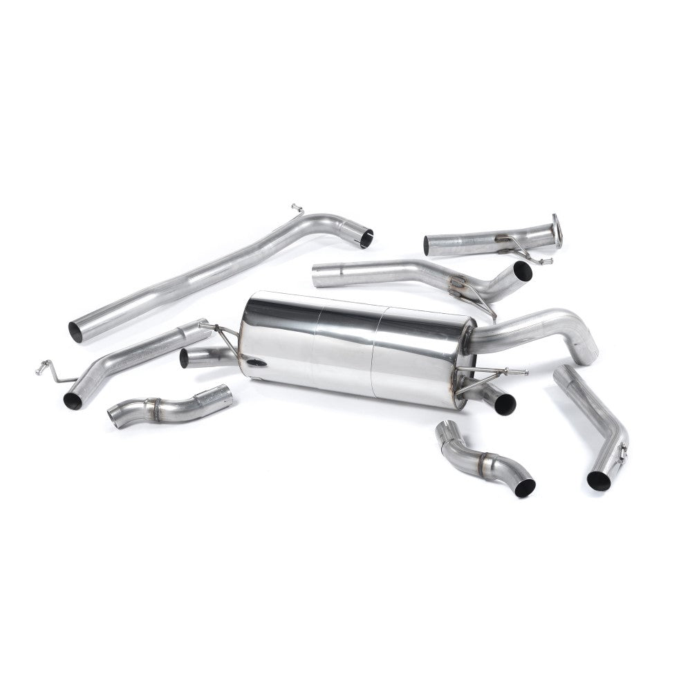 Milltek FN2 Civic Type R 2.0 Non-resonated Cat-back Exhaust System