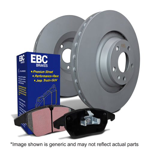 EBC PDKF1610 Porsche Brake Pad & Disc Kit