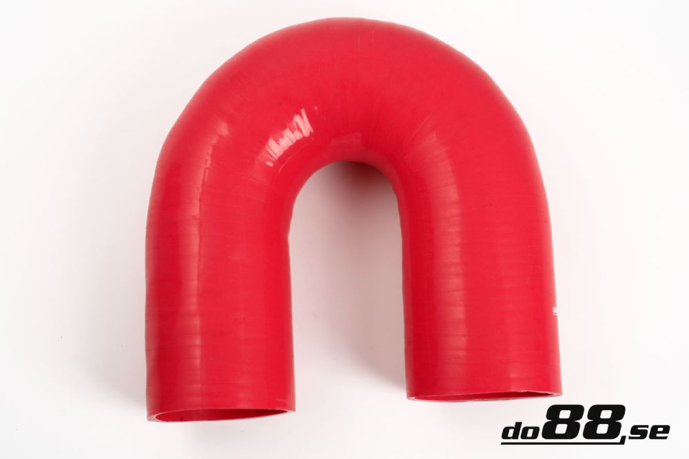DO88 RB180G83 Silicone Hose Red 180 degree 3,25'' (83mm)