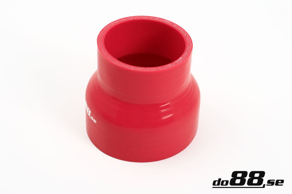 DO88 RR89-102 Silicone Hose Red Reducer 3,5 - 4'' (89-102mm)