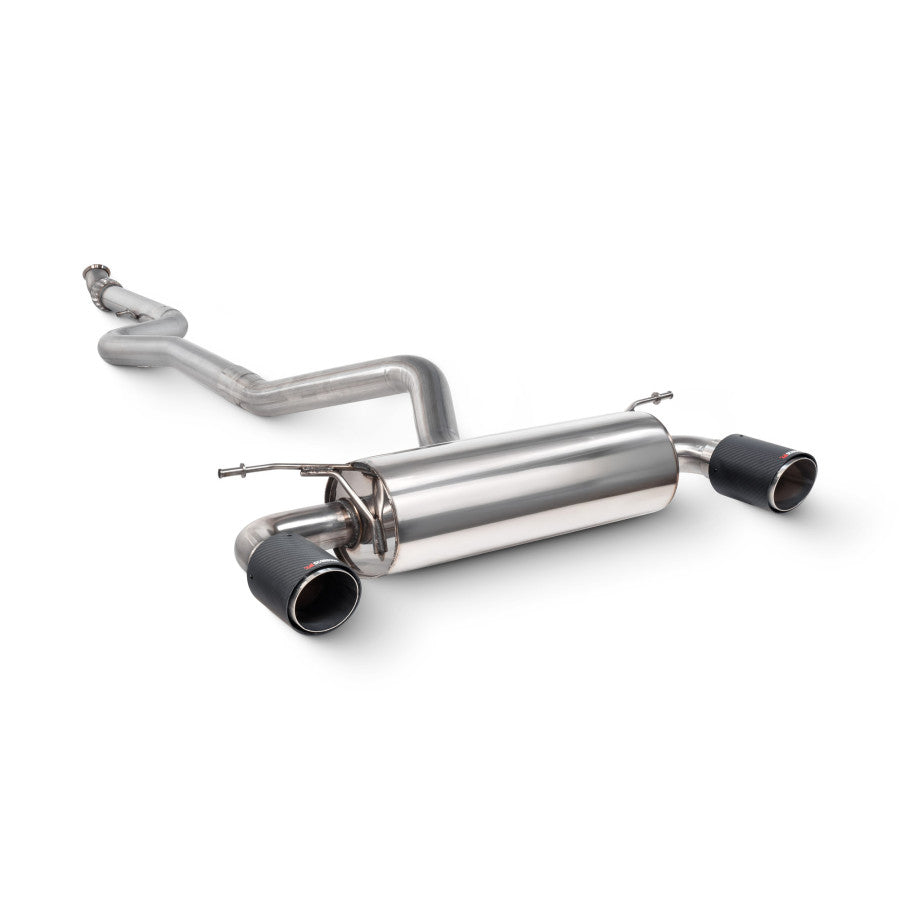 Scorpion SBMS106CF Non-resonated Cat-back System Without Valve