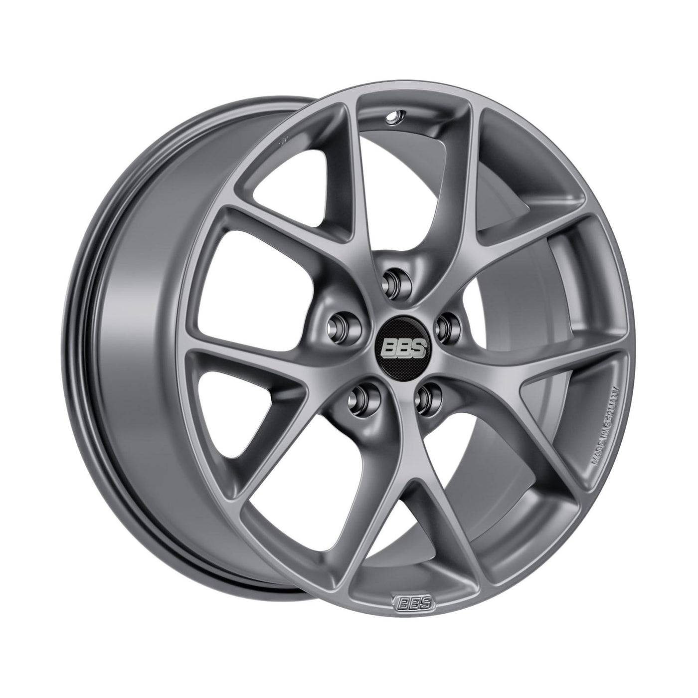 BBS SR alloy wheel in Himalaya Grey Matt - 8x17 PCD5x112 Offset42