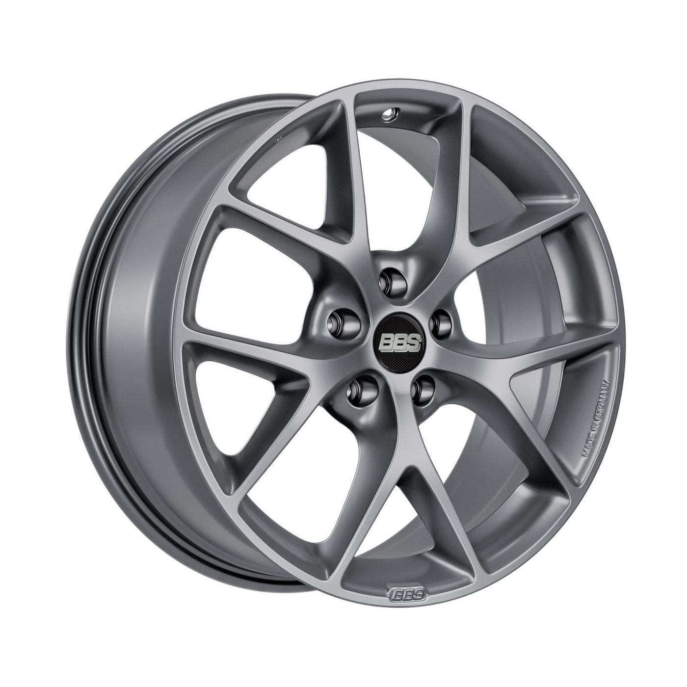 BBS SR alloy wheel in Himalaya Grey Matt - 8x18 PCD5x112 Offset45