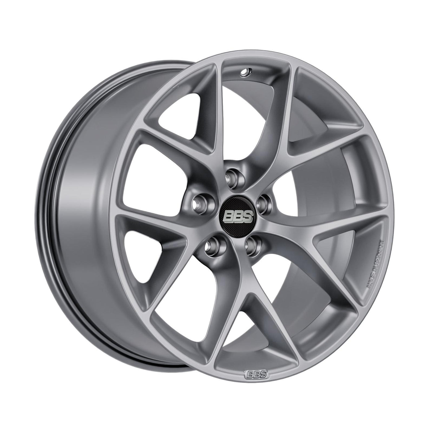 BBS SR alloy wheel in Himalaya Grey Matt - 9x18 PCD5x112 Offset21