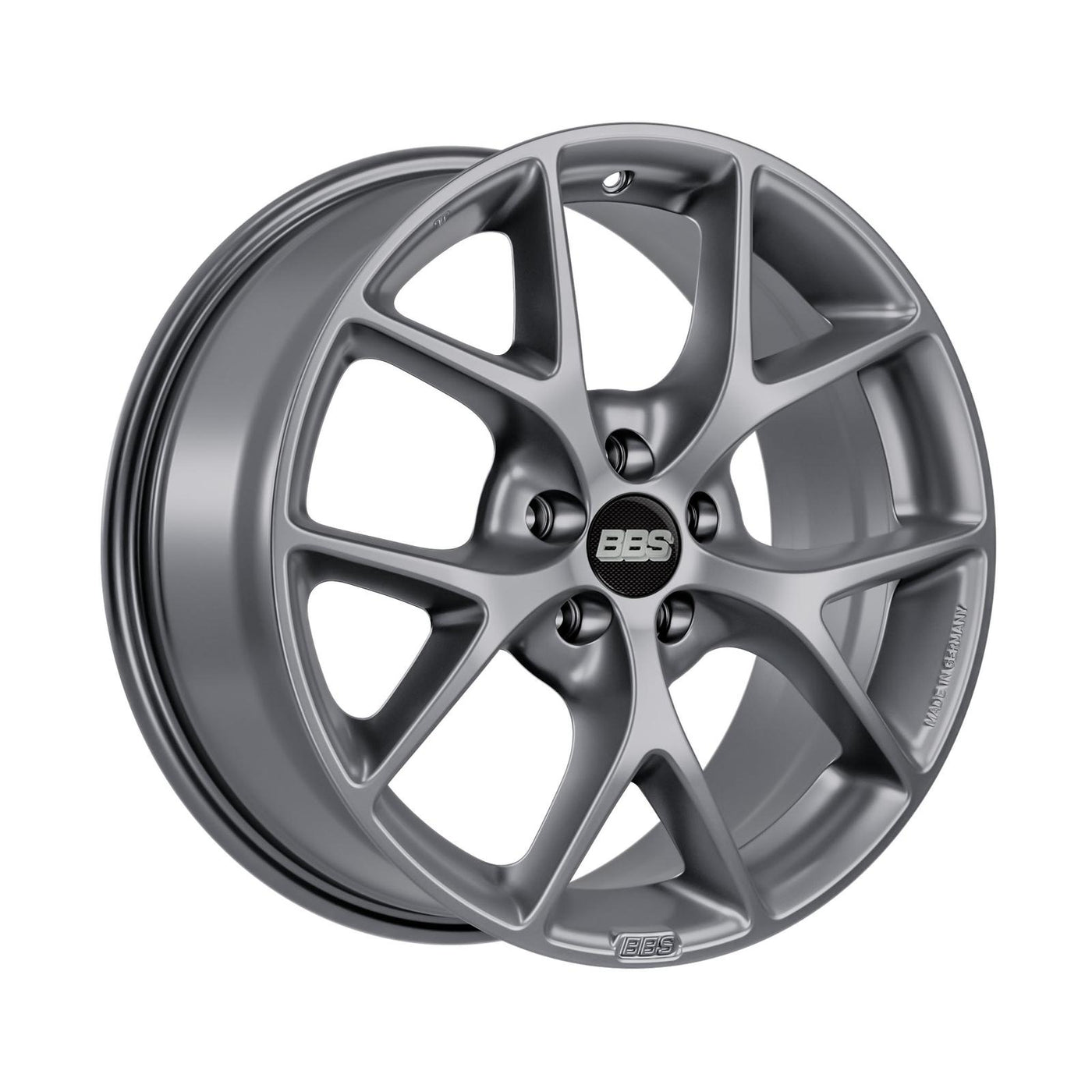 BBS SR alloy wheel in Himalaya Grey Matt - 7.5x17 PCD5x108 Offset45