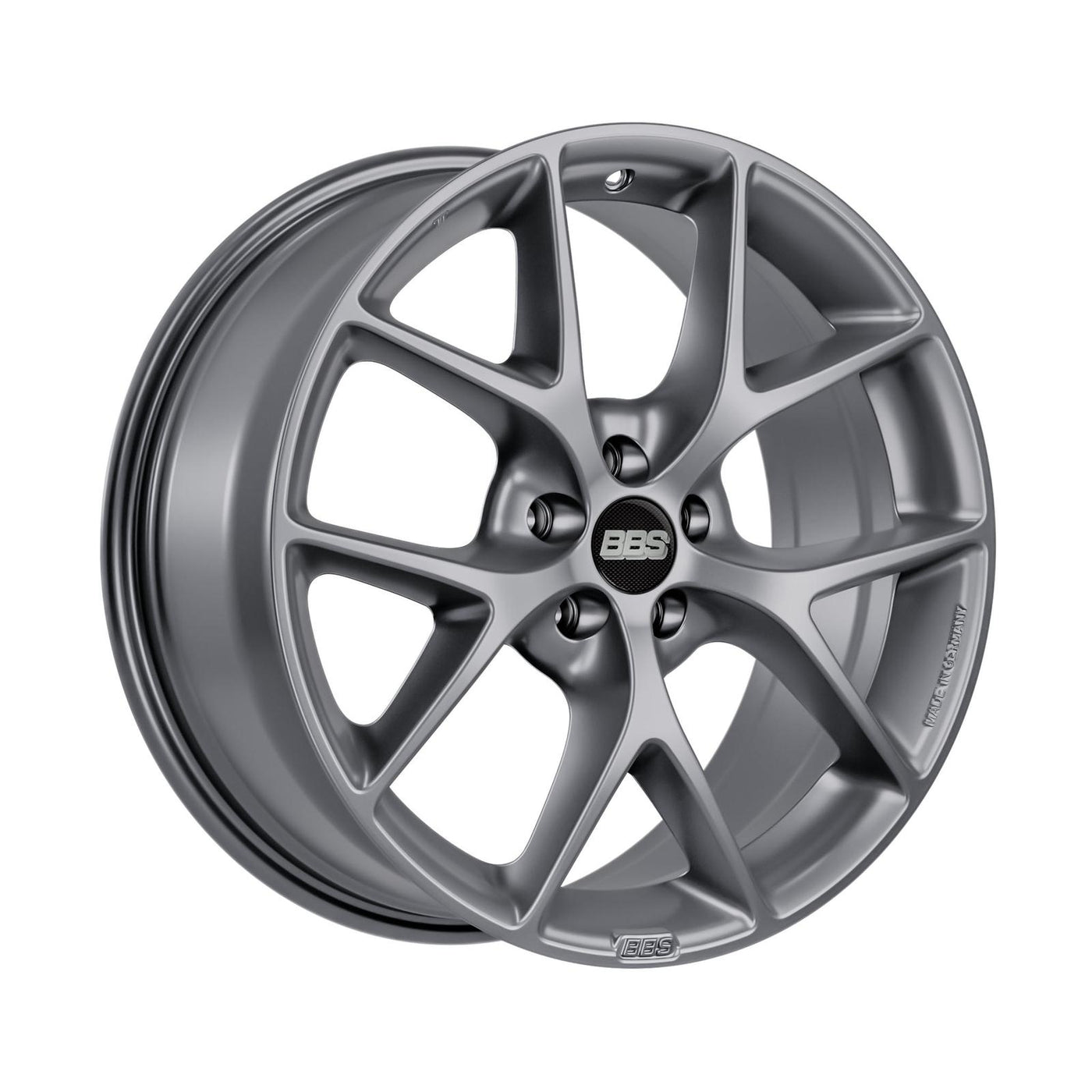 BBS SR alloy wheel in Himalaya Grey Matt - 8x18 PCD5x112 Offset52