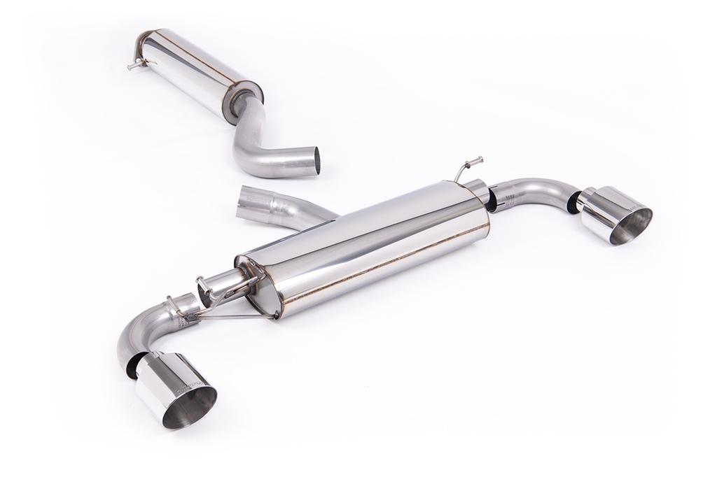 MillTek SSXTY200 Particulate Filter-back 3' / 76mm Resonated OPF/GPF Back System with GT-115 Polished Trims - ECE Approved