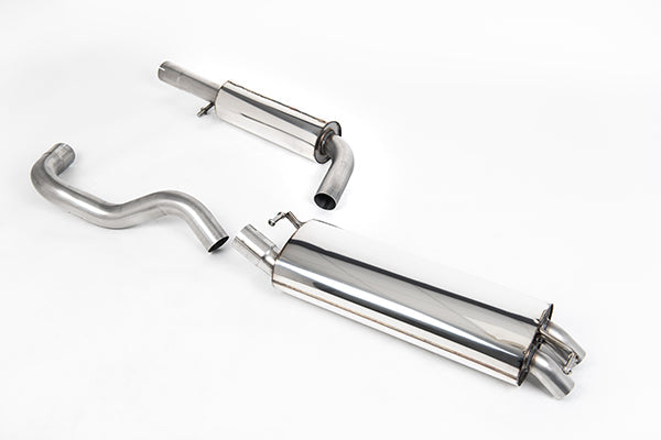 Milltek SSXVW056 Seat VW Cat-Back Resonated (Inc. Leon, Golf)